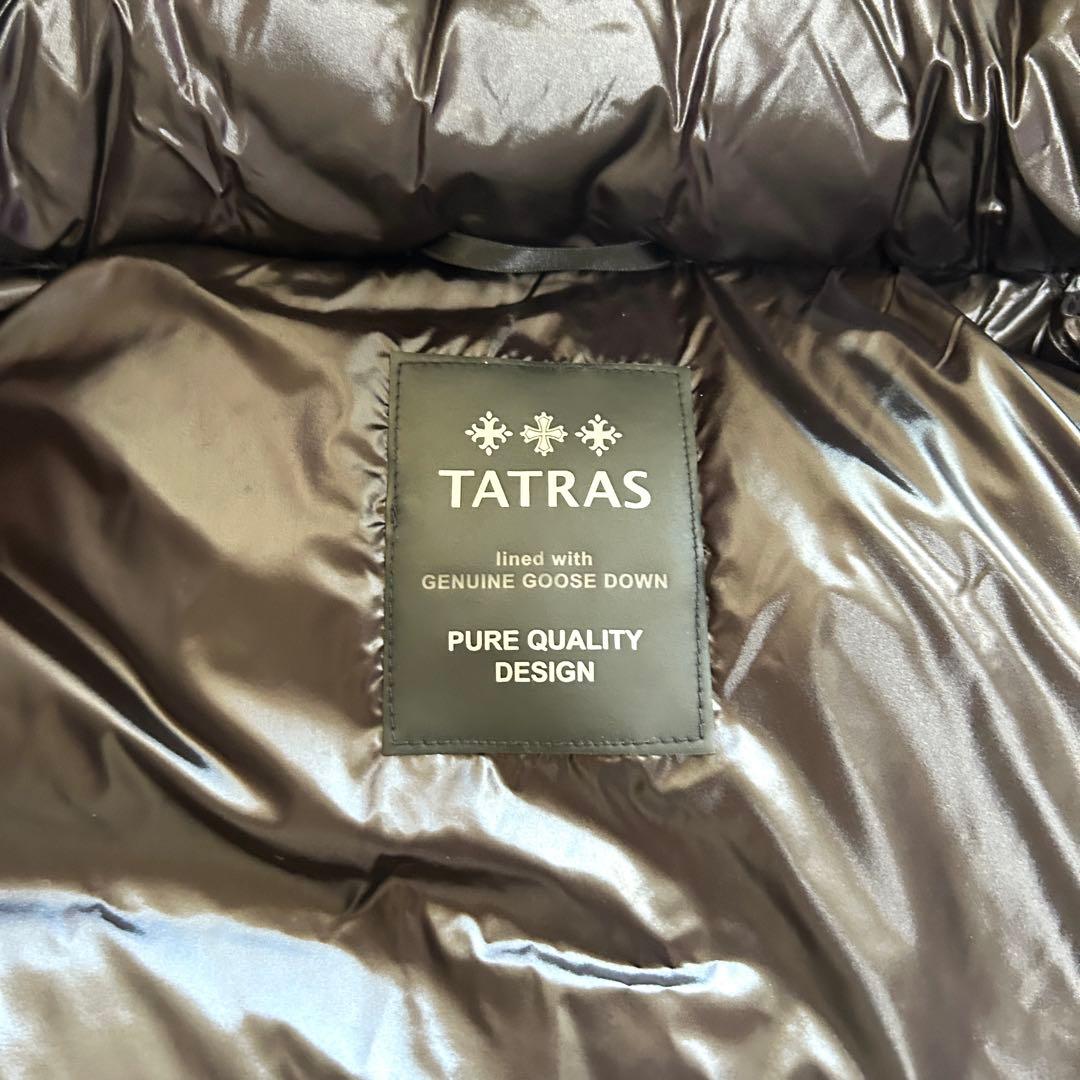 未使用に近い タトラス　ダウンベスト　ポセイドーネ　ブラック　M相当