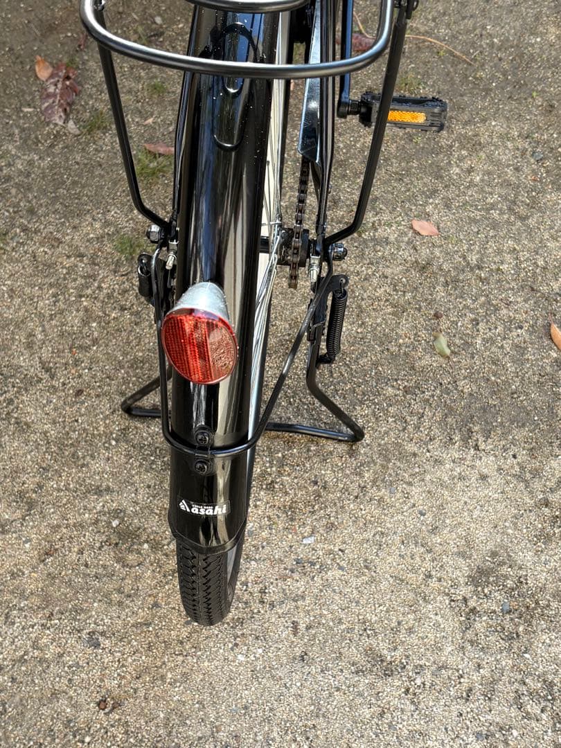 新品タイヤ！ブラッキーママチャリ(26㌅)配達出来ます♪お引き取りでも大丈夫です