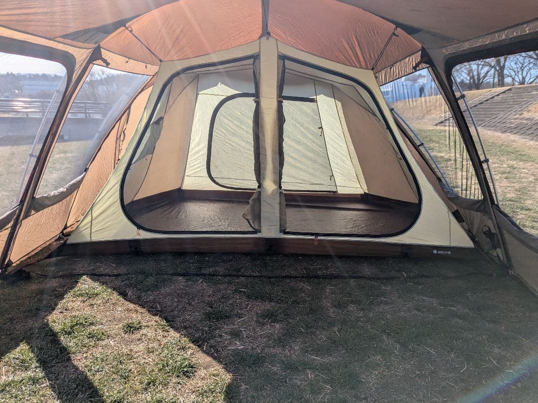 スノーピーク　ランドロック　TP-671　スノピ製ペグ30本+銅ヘッドハンマー付