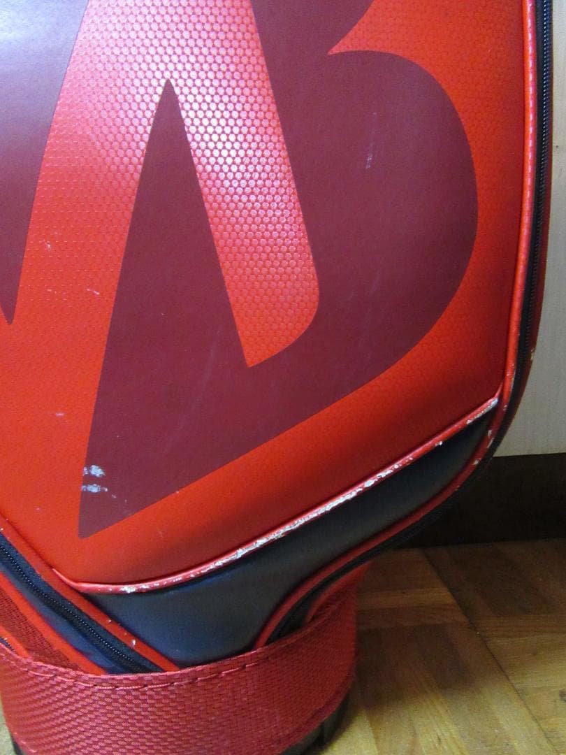 ★☆★ブリヂストン★TOUR B★キャディ-バック★赤★☆★