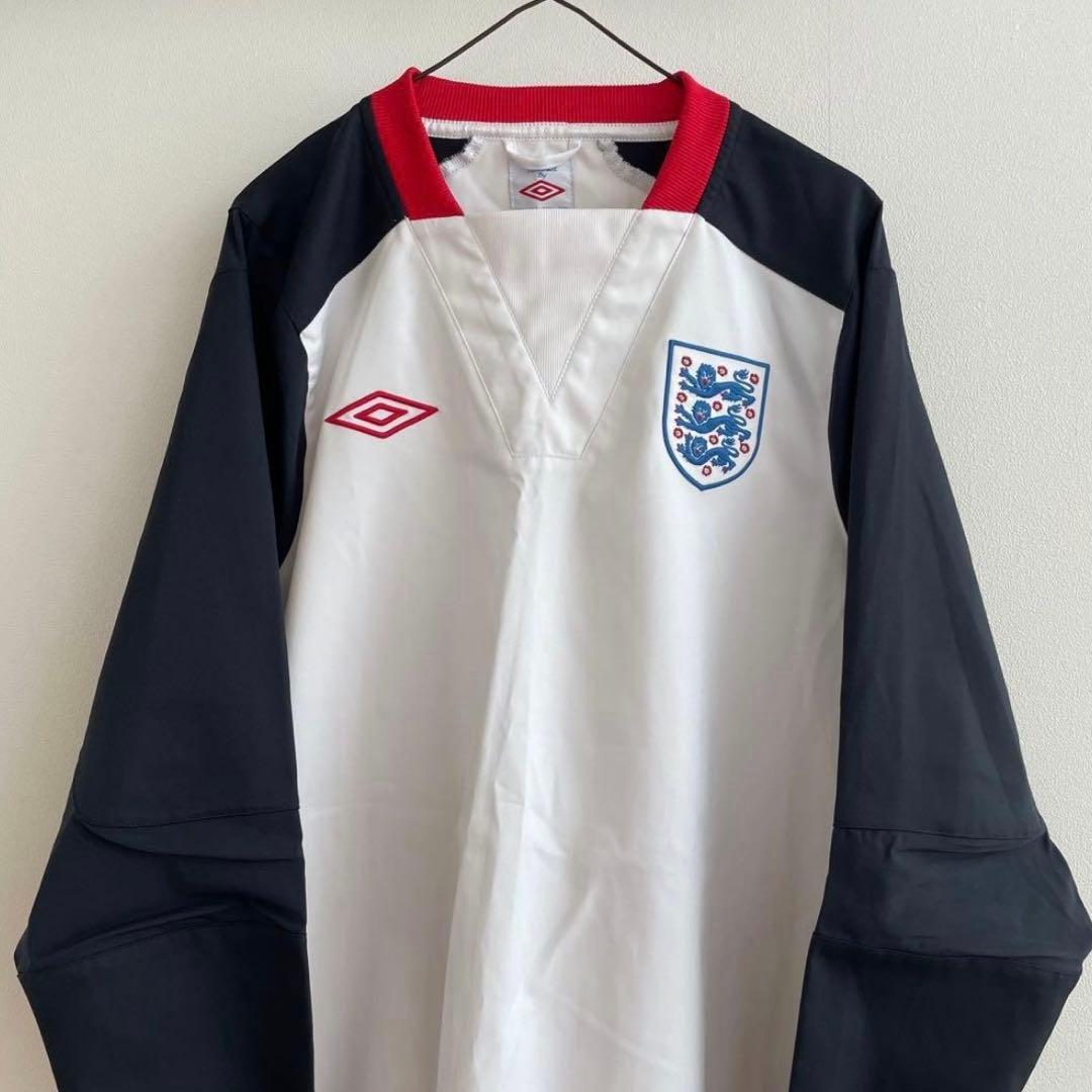 イングランド代表　ジャージ　ジャケット　サッカー　ユニフォーム　シャツ　古着