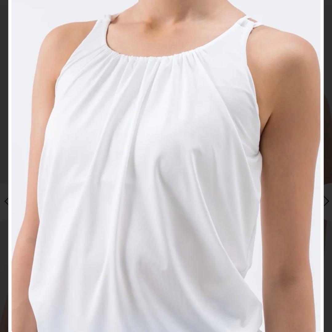 【SUKALA】フロントギャザークロスキャミソール　ヨガウェア