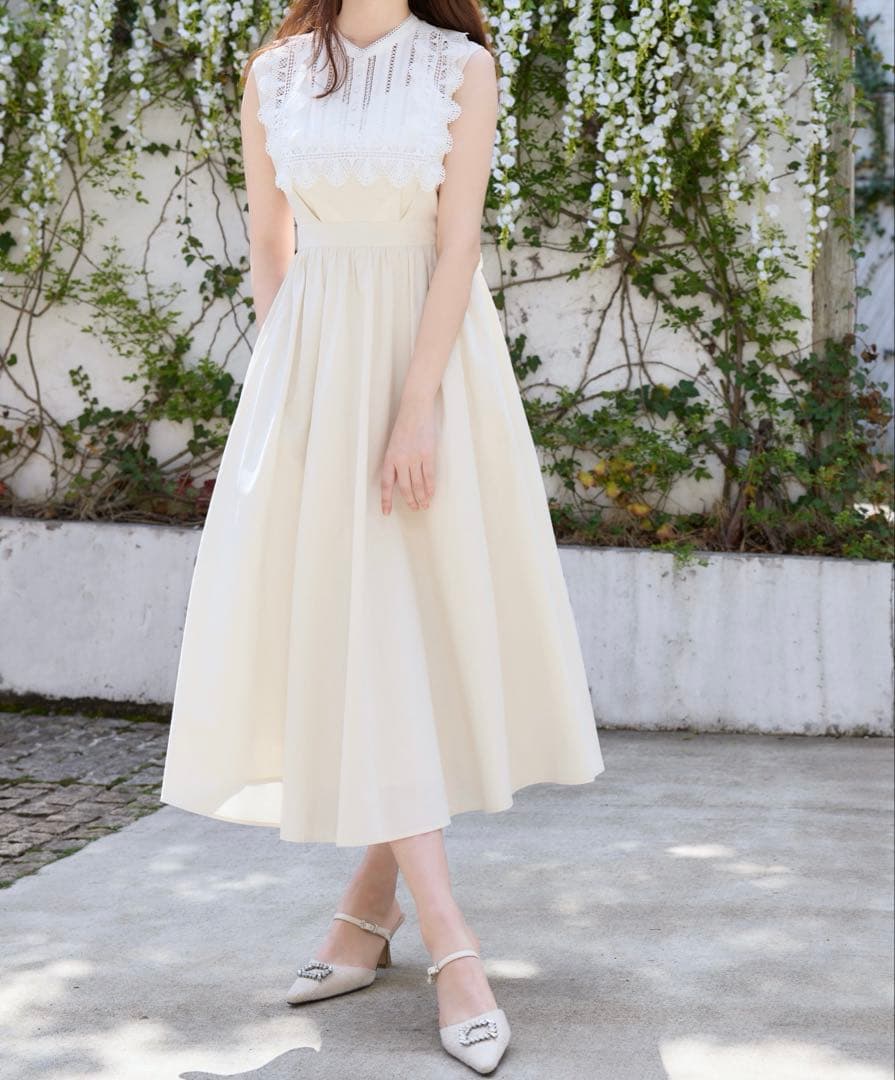 ワンピース Grace Cotton-Blend Long Dress