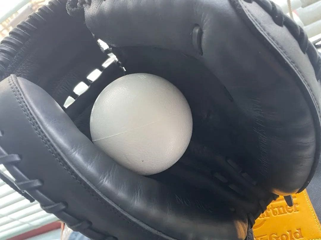 いっしー Hi-Gold/ハイゴールド 一般軟式用キャッチーミット右投げ