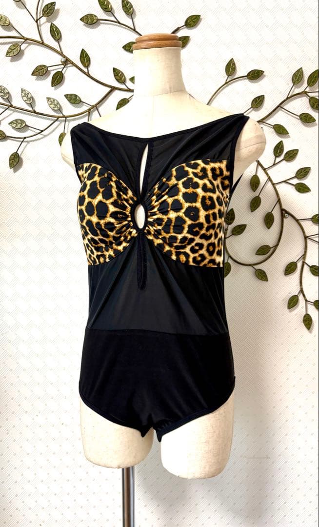 社交ダンス★新品★レッスンウェア★2点セット★スカート★胸パット付レオタード