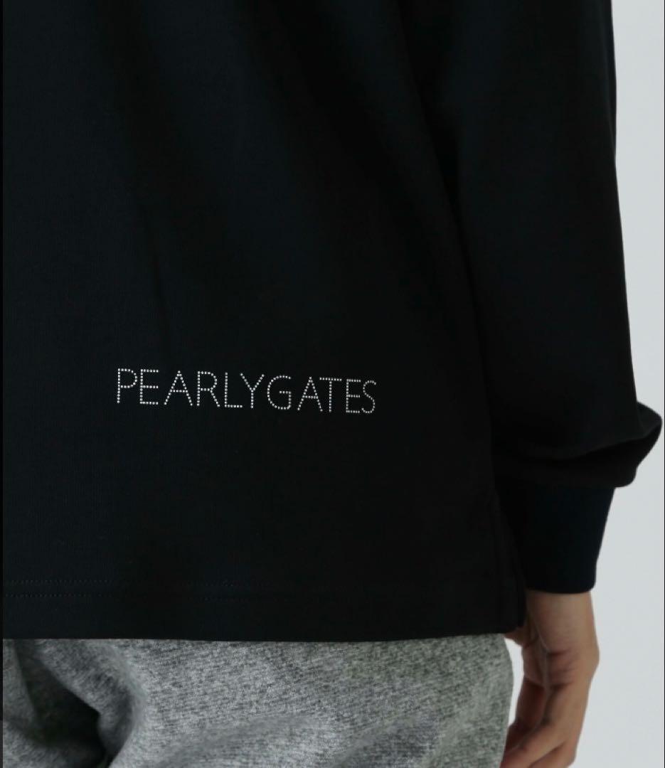 新品 パーリーゲイツ TOUGH TWISTスムース長袖ポロシャツ(4)M/濃紺