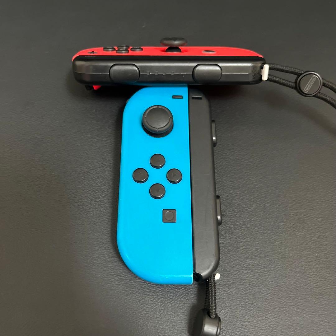 【新品スティック交換済/未対策機/箱付】Switch 本体 青/赤