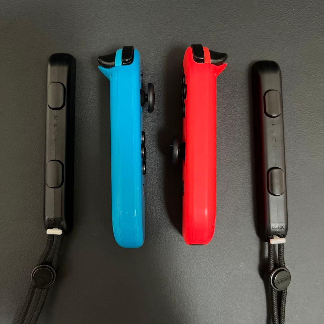 【新品スティック交換済/未対策機/箱付】Switch 本体 青/赤