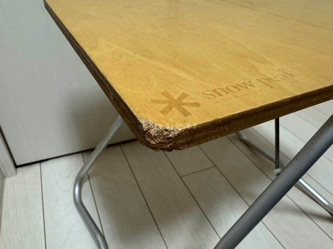 【廃盤希少】Peak＊スノーピークMyテーブル（収納ケース付）×2セット