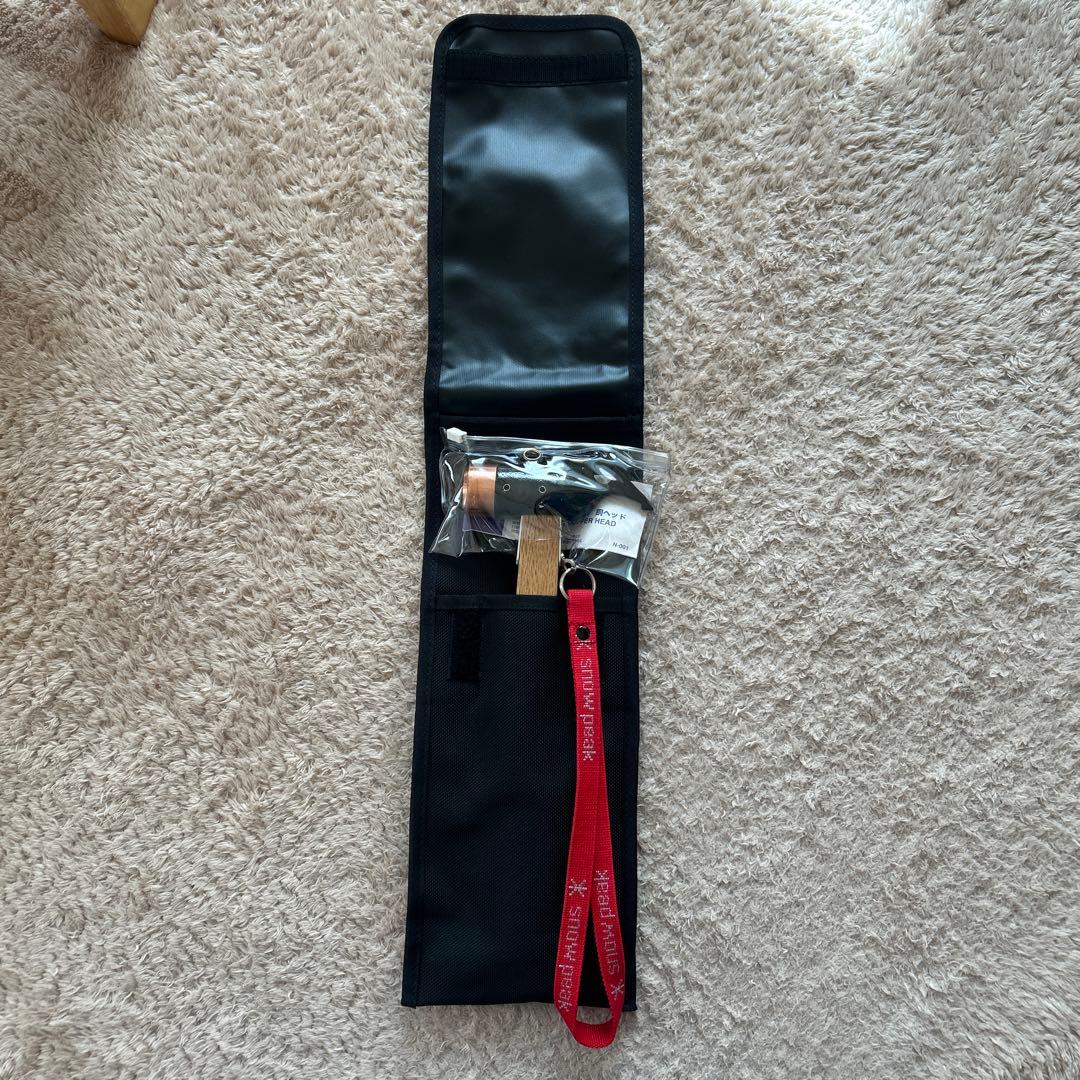 【美品】スノーピーク ハンマー＆ペグケース