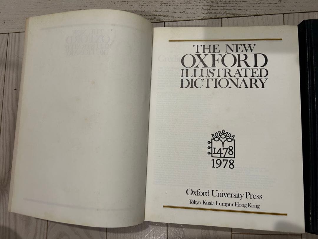 洋書 Oxford Illustrated Dictionary