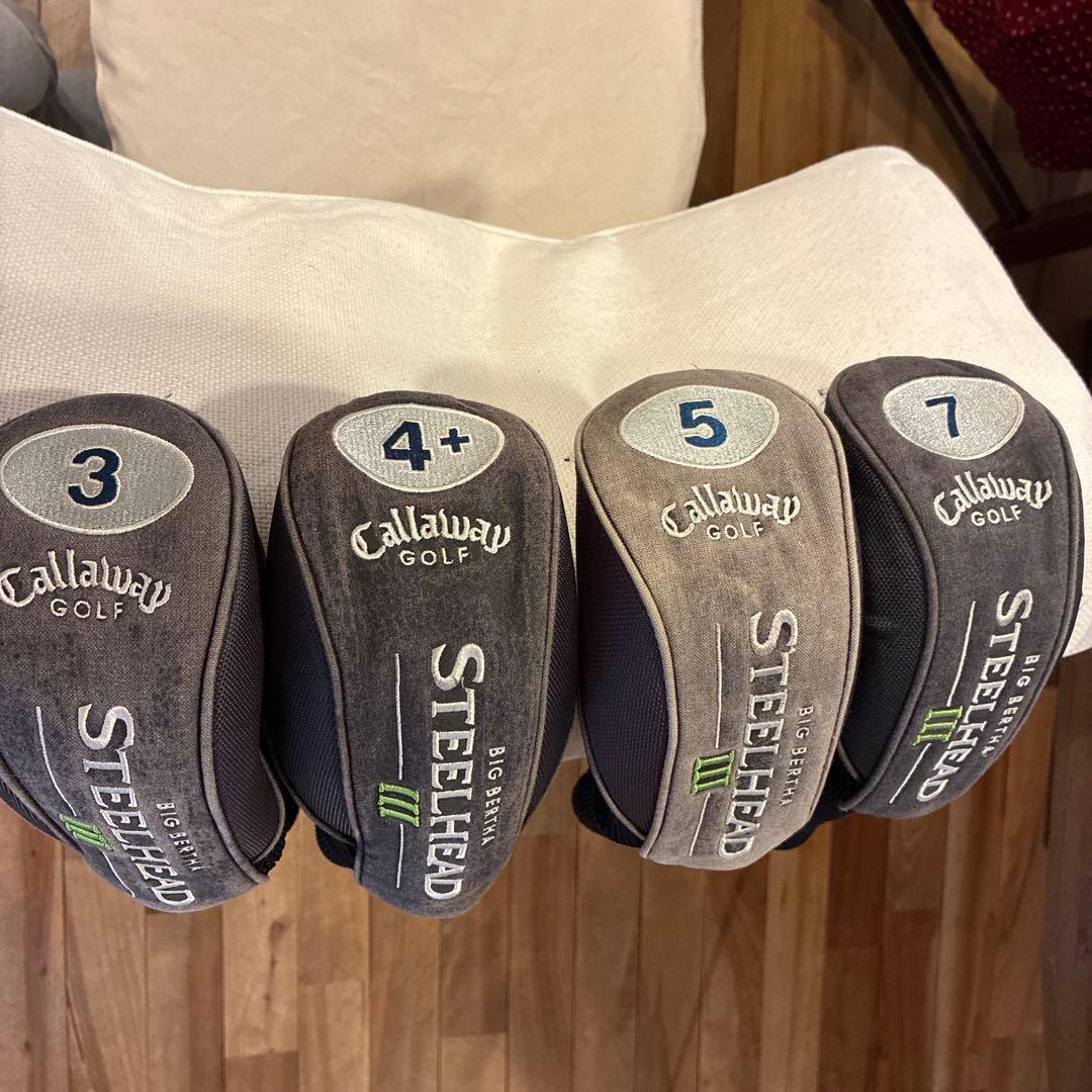 キャロウェイ スチールヘッドⅢ 3W 4+W 5W 7W 4本セット