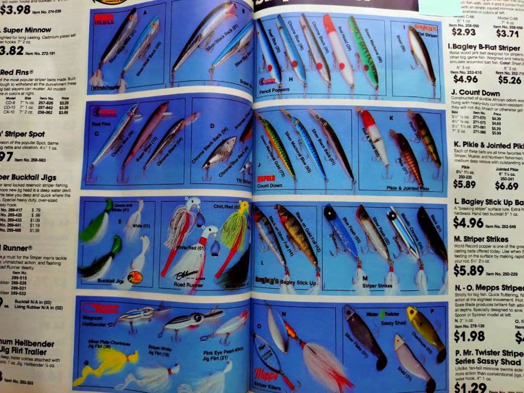 1985 バスプロショップス カタログ