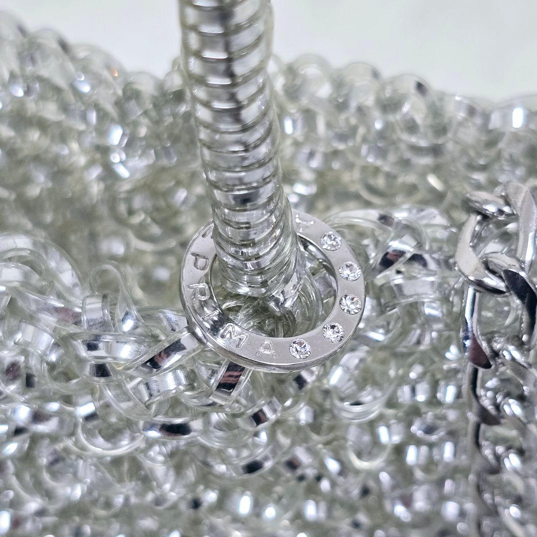 極美品✨人気色シルバー✨アンテプリマ スクエア ミディアム シルバー