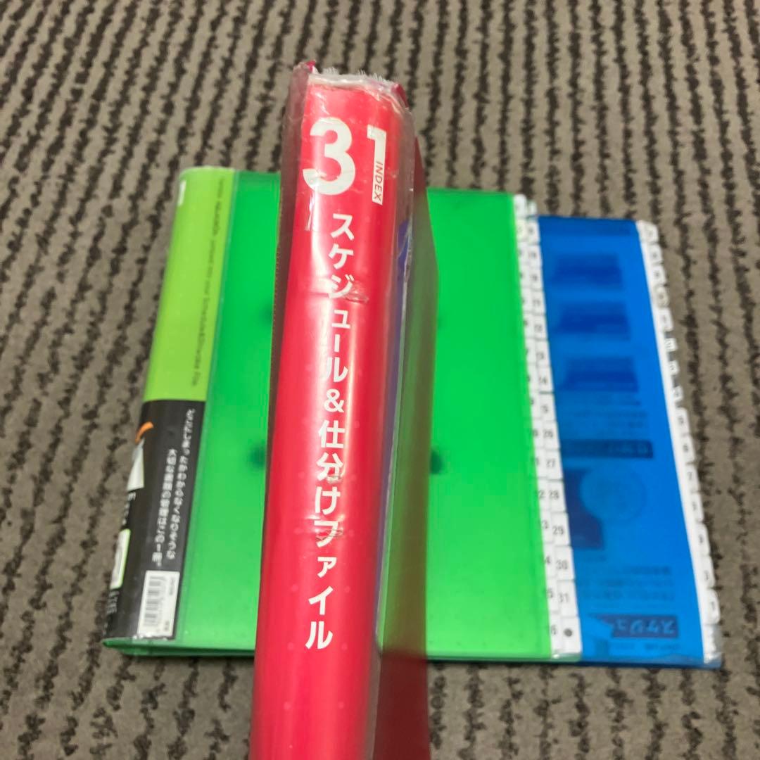 LIHIT LAB　スケジュール＆仕分けファイル 31 赤緑青