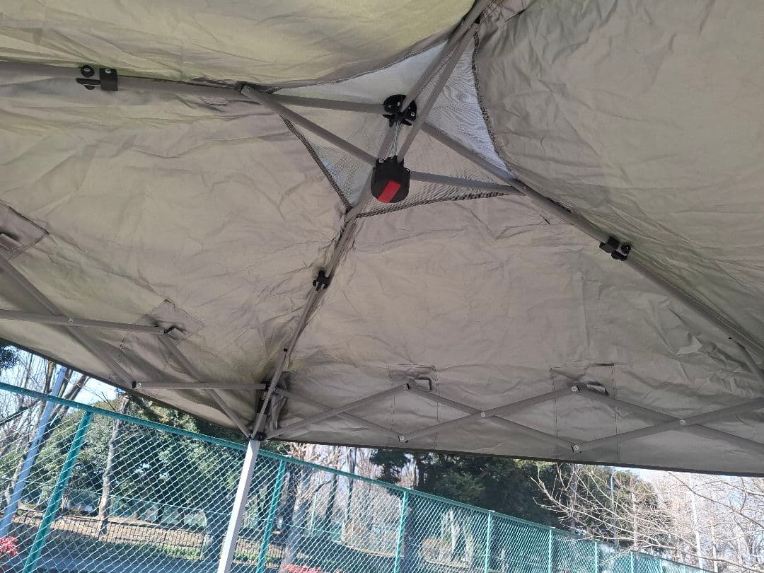 ワンタッチタープテント1.5mサイドシート付き