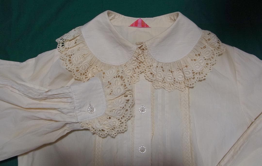 バラレースブラウス 生成(キナリ) ベイビーザスターズシャインブライト