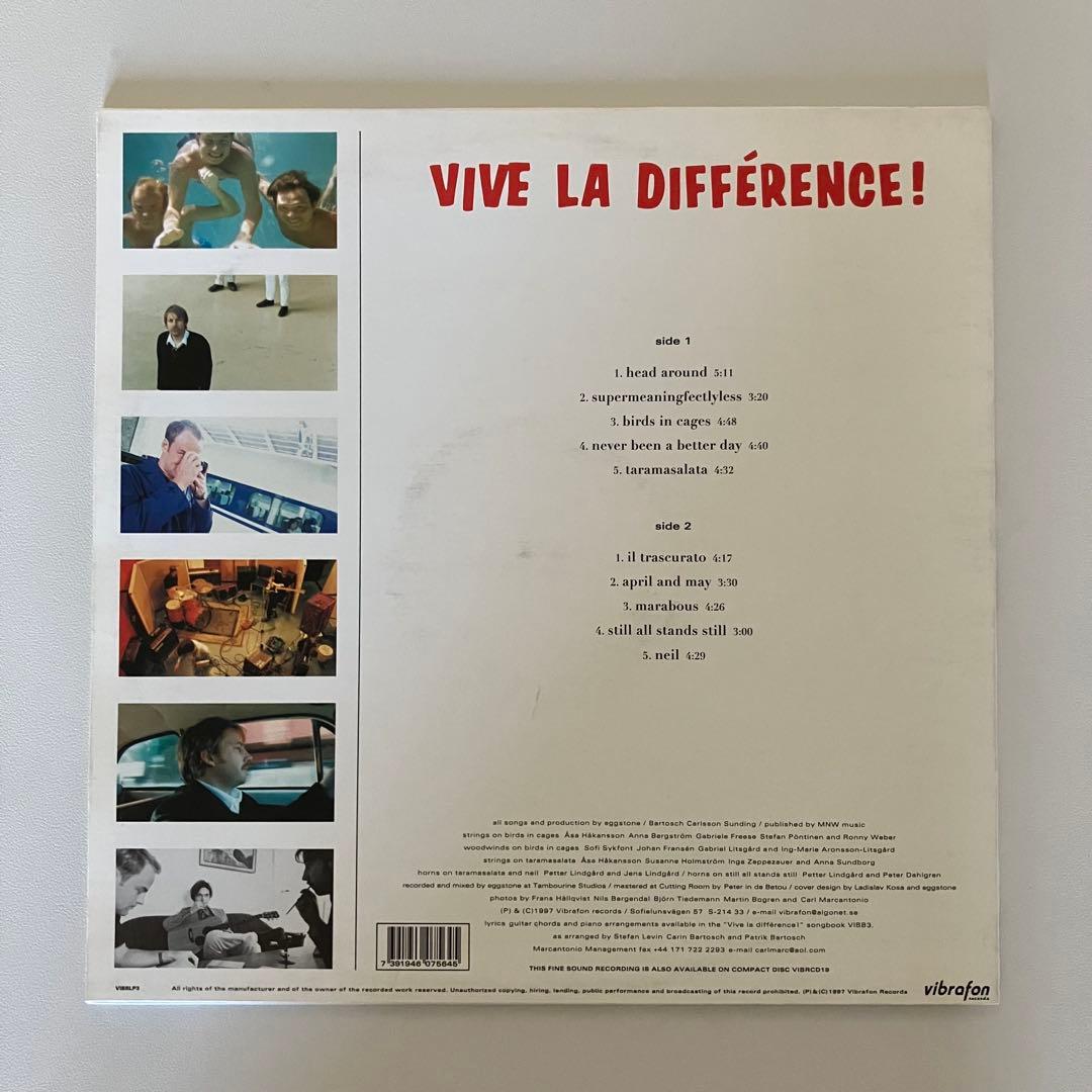 Eggstone Vive La Différence! レコード