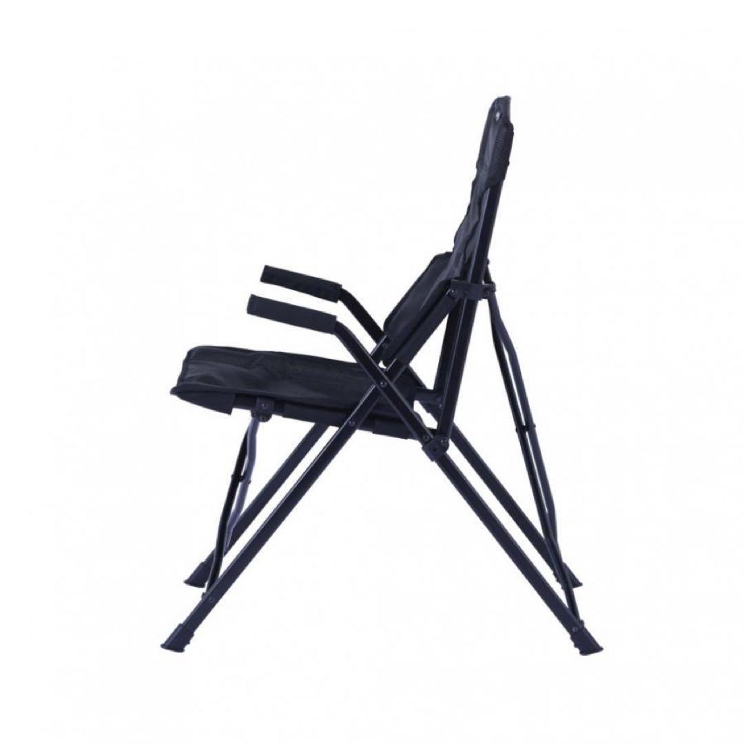 YI　ラグジュアリーチェア ブラックメッシュ　二脚セット　キャンプ　新品