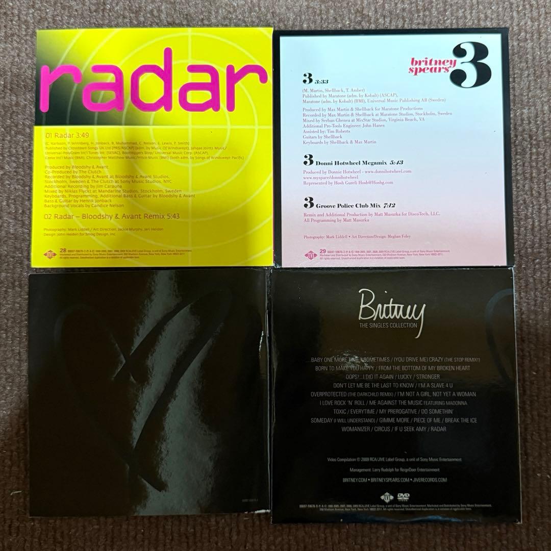 洋楽 Britney Spears The Singles Collection