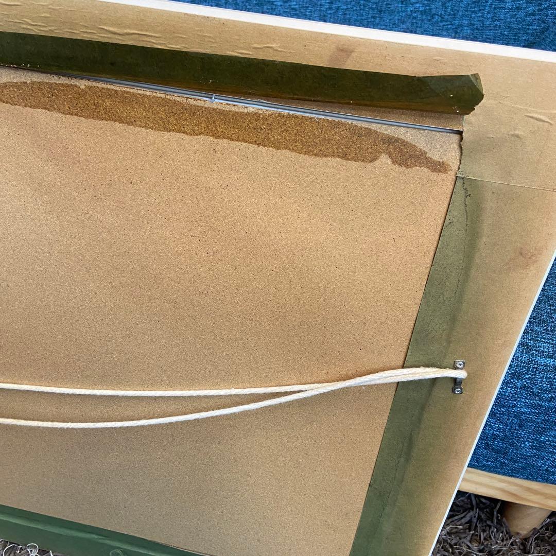 ■油彩■金謙伊■『黄色いコスモス』■額付絵画