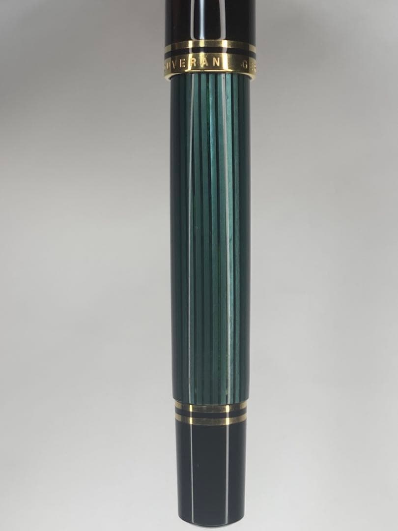 pelikan万年筆 スーべレーンM800緑縞・M（中字）