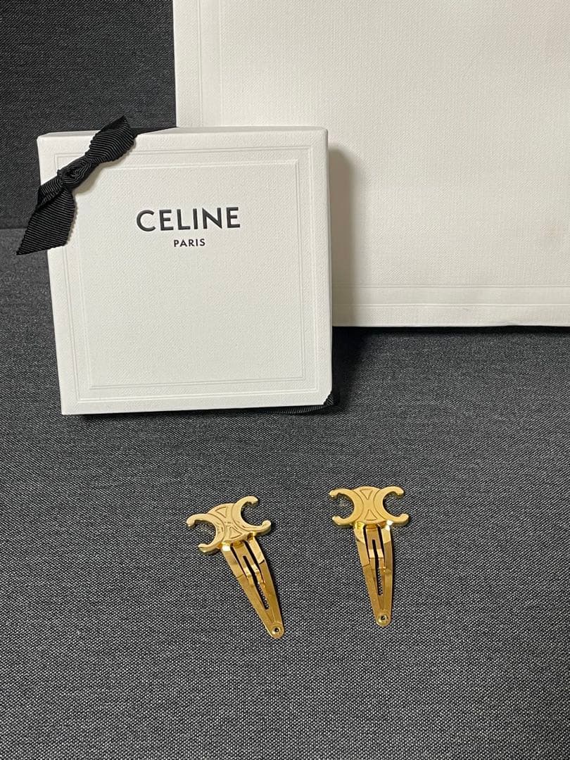 CELINE ゴールド ヘアピン セット