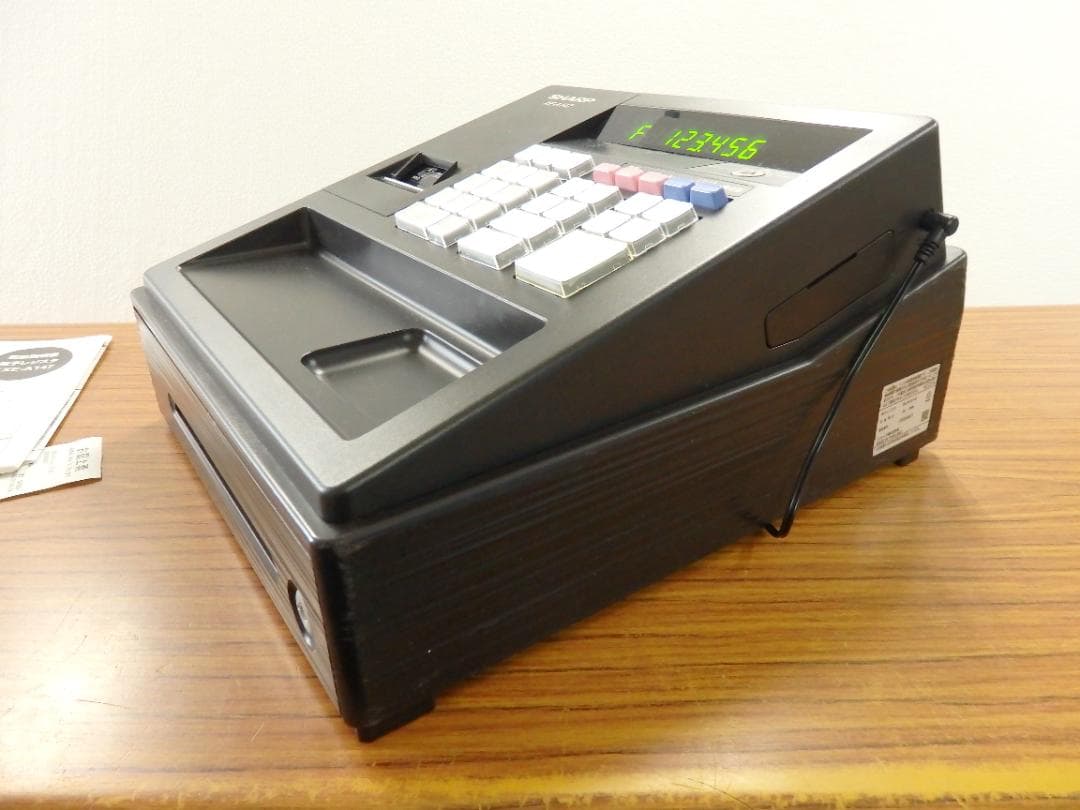 6120 年式大事 23年製 設定無料 XE-A147-W 電子レジスター