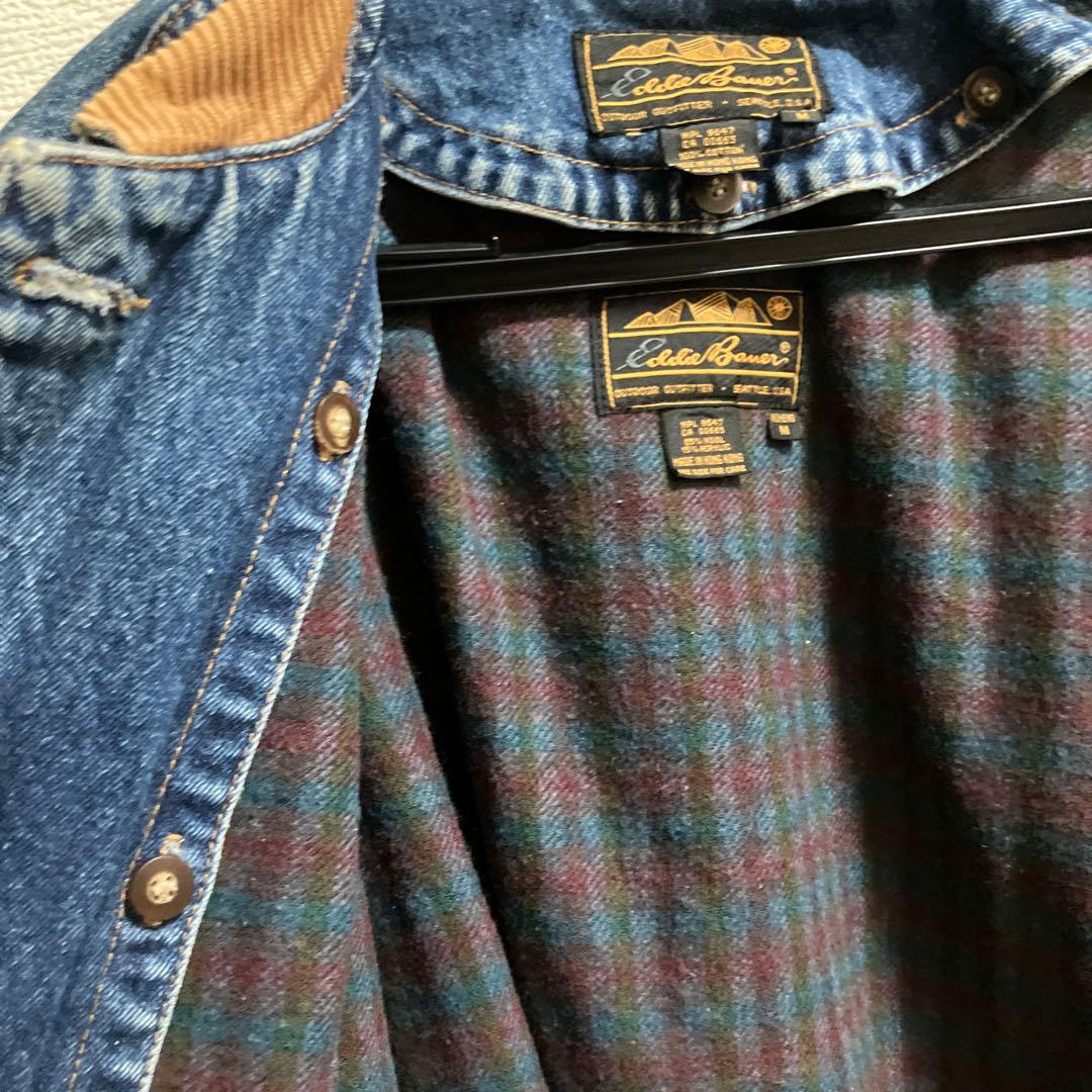 ジャケット　Eddie Bauer 香港製　ジージャン