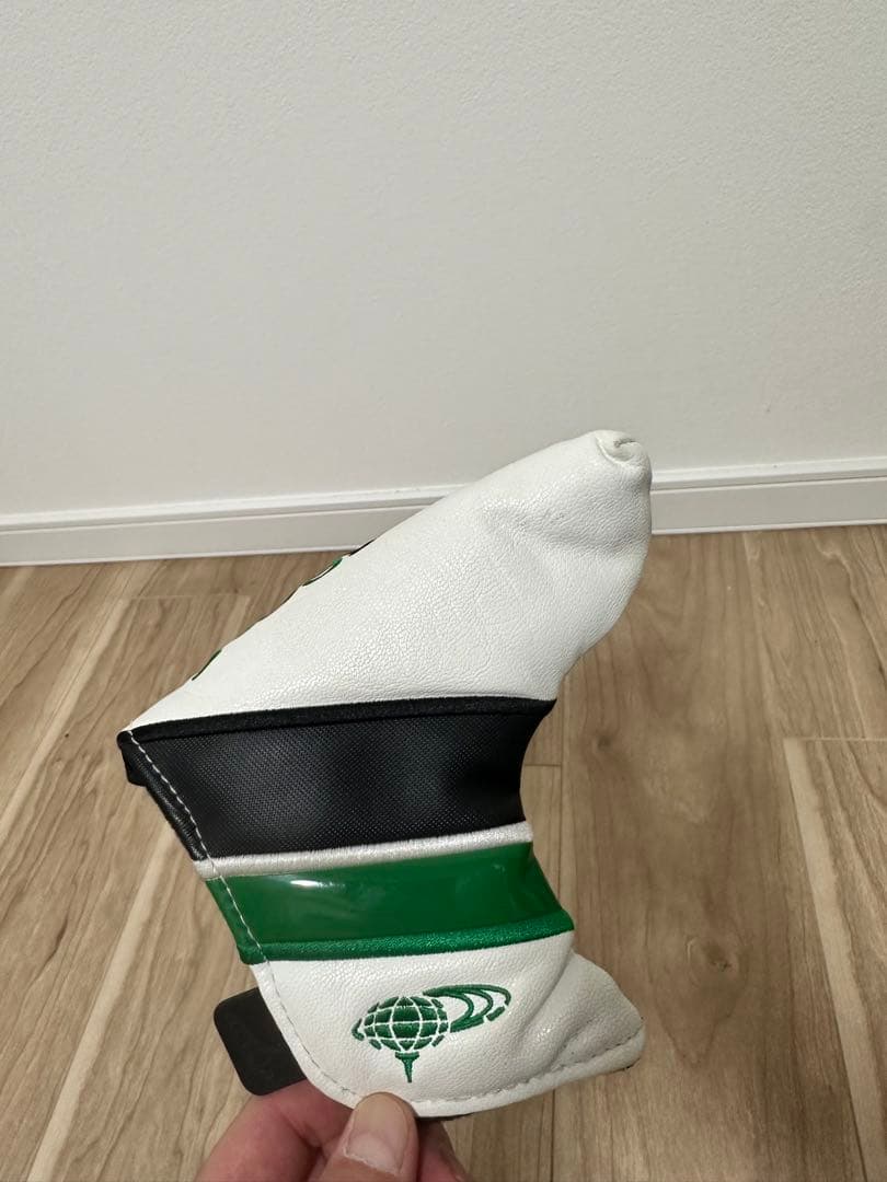 BEAMS GOLF キャディバッグ ホワイト/グリーン