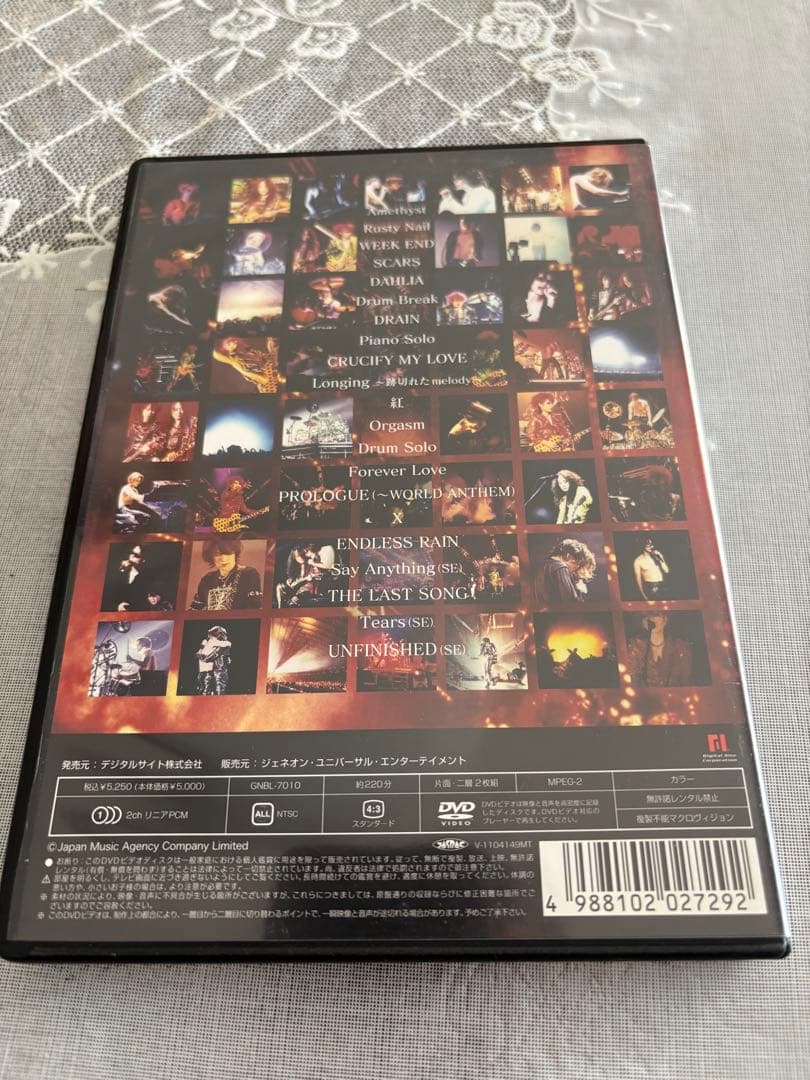 The Last Live 完全版 DVD 1997年12月31日