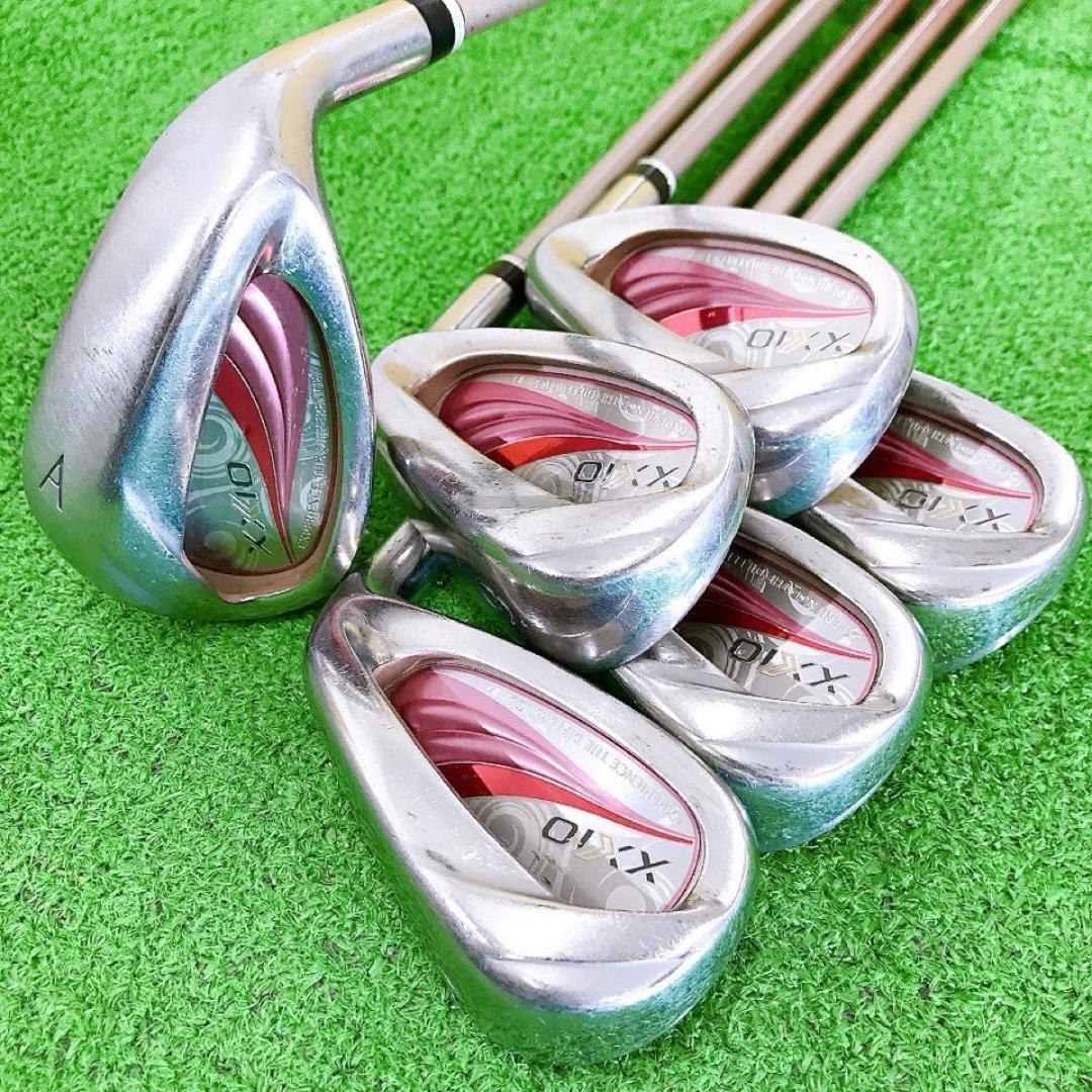 ツ90★ゼクシオ12 6本レディースアイアンセット MP1100L XXIO11