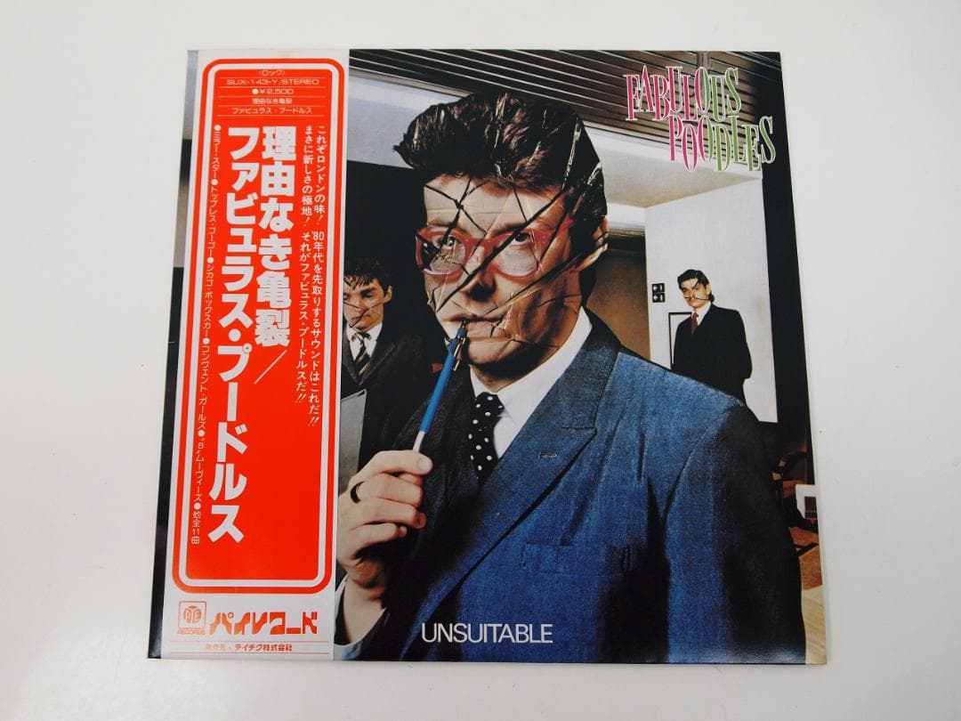 見本盤 FABULOUS POODLES UNSUITABLE 理由なき亀裂