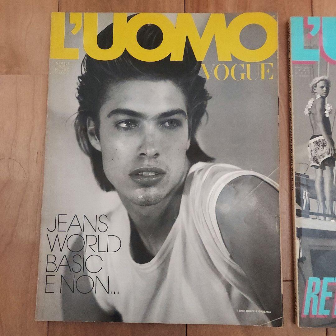 L'UOMO VOGUE bruce weber ブルースウェーバー 2冊セット