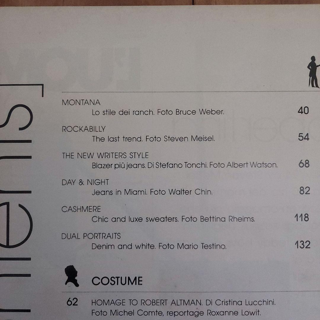 L'UOMO VOGUE bruce weber ブルースウェーバー 2冊セット