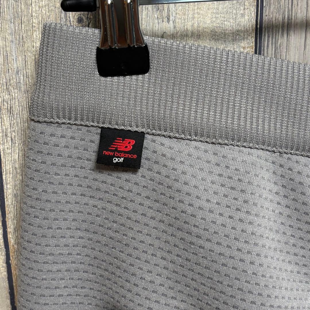 ニューバランス　ゴルフパンツ　スウェット　グレー エンボスロゴ　6