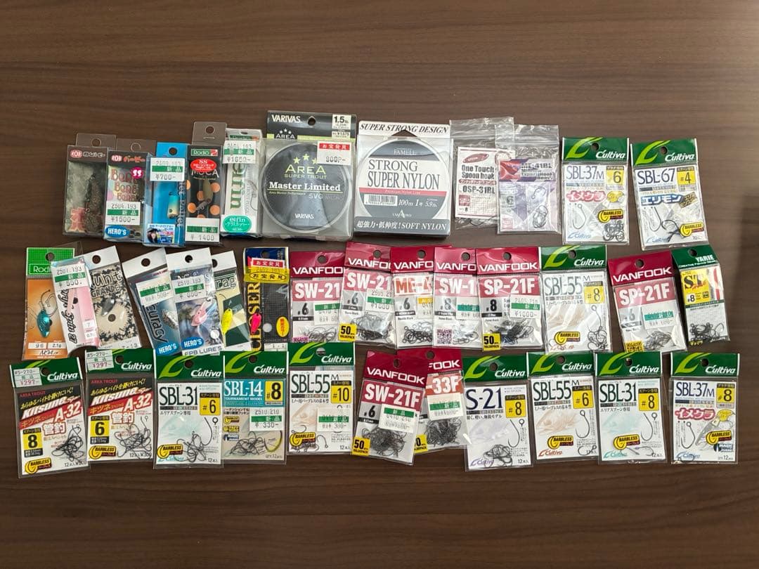 エリアトラウト引退品