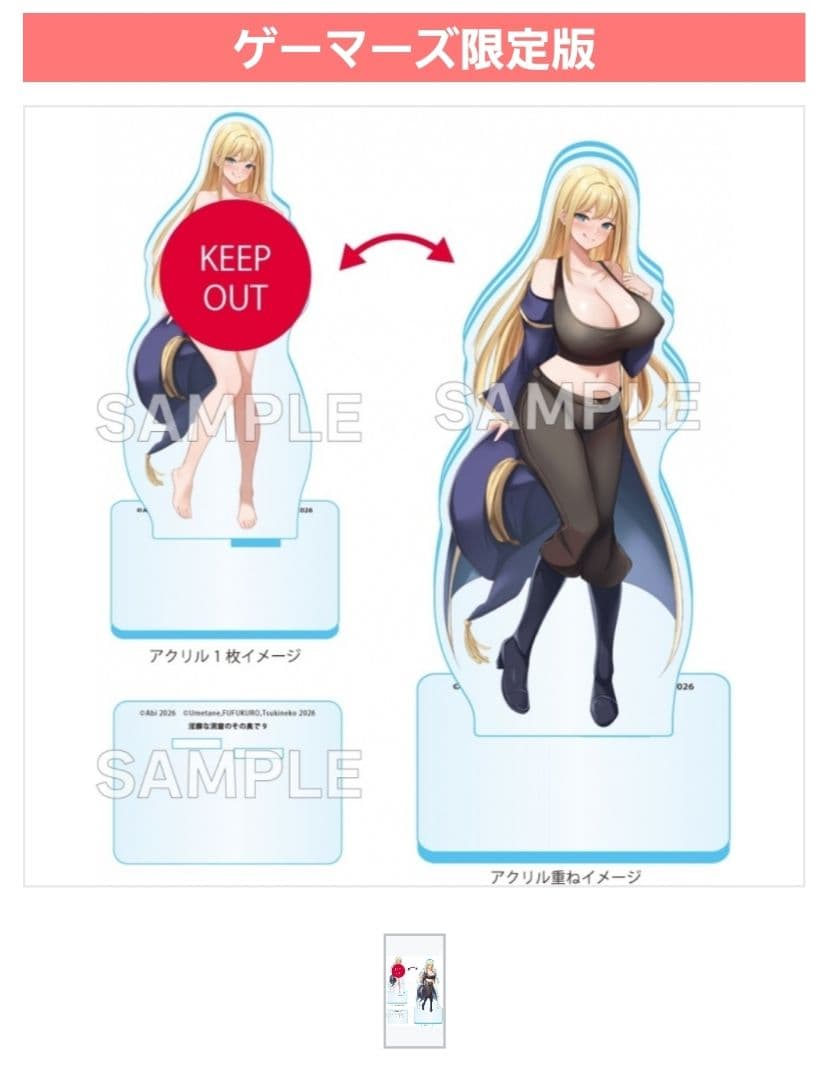 淫靡な洞窟のその奥で 9巻　アクスタ