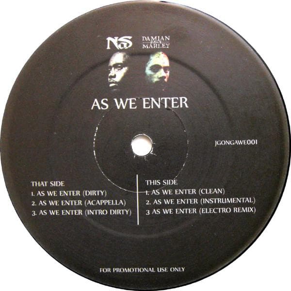 ⭐︎レア盤⭐︎Damian Marley, NAS / As We Enter