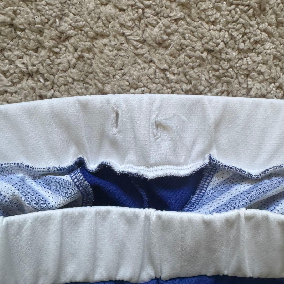 バドミントン　ハーフパンツ　ヨネックス　青