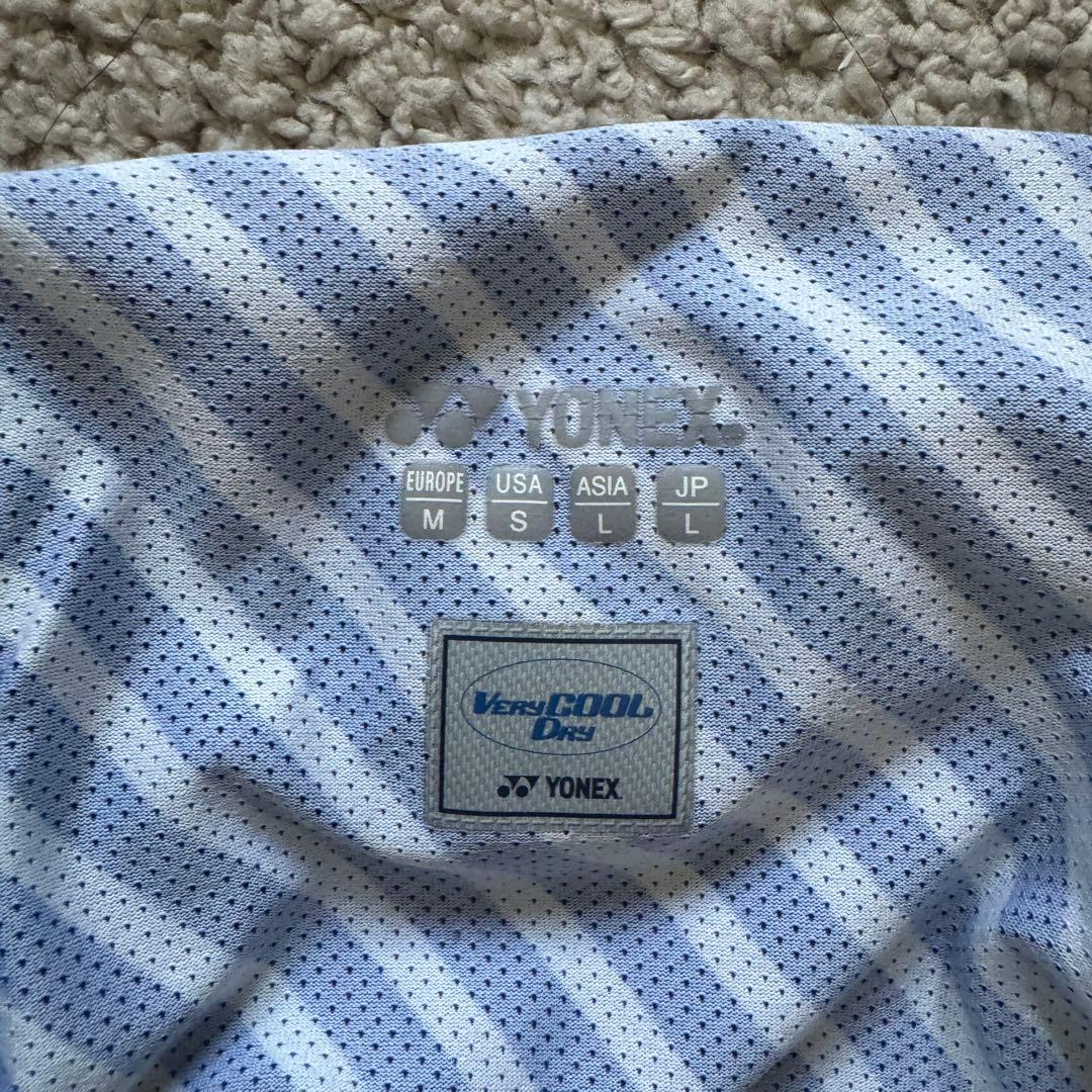 バドミントン　ハーフパンツ　ヨネックス　青