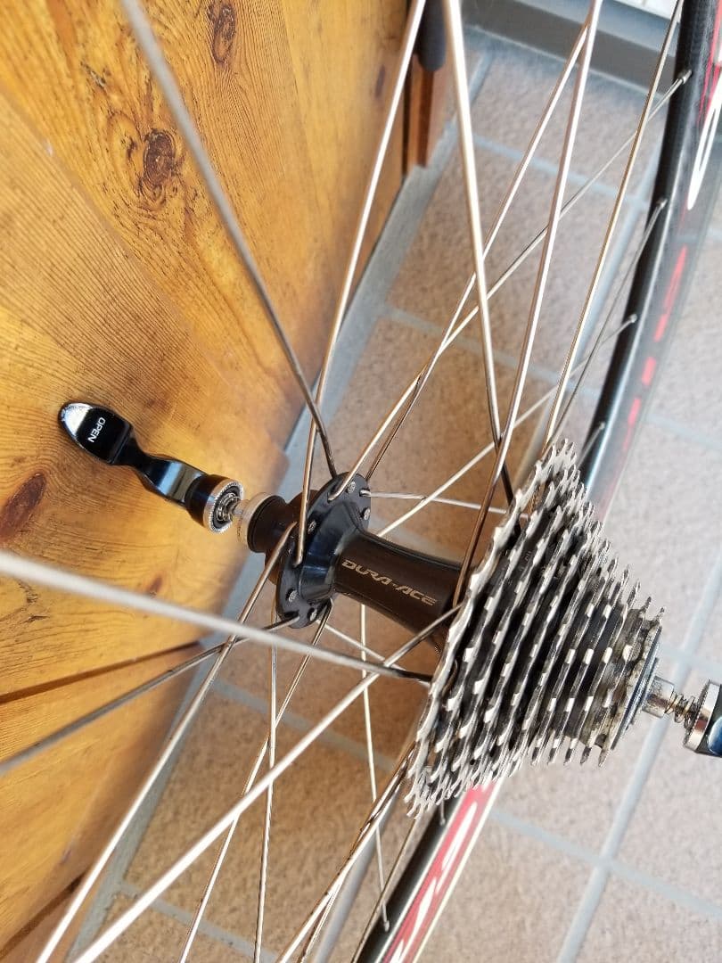 Tecno air カーボン チューブラー ホイール DURA-ACE