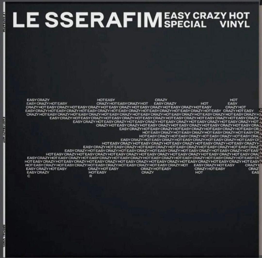 K-POP・アジア EASY-CRAZY-HOT SPECIAL VINYL CARBONBLACK