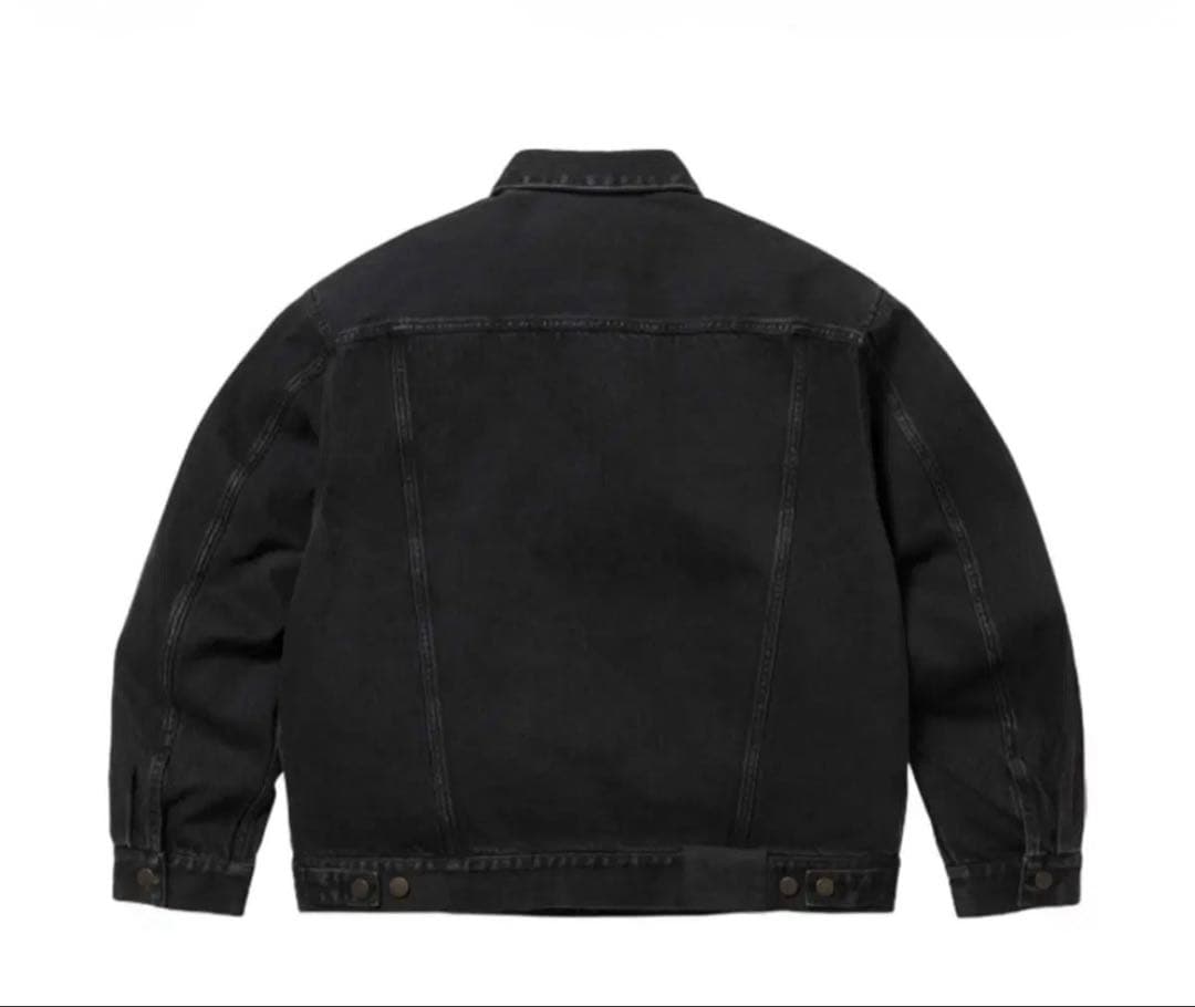 ジャケット・アウター Supreme Denim Trucker Jacket Black L