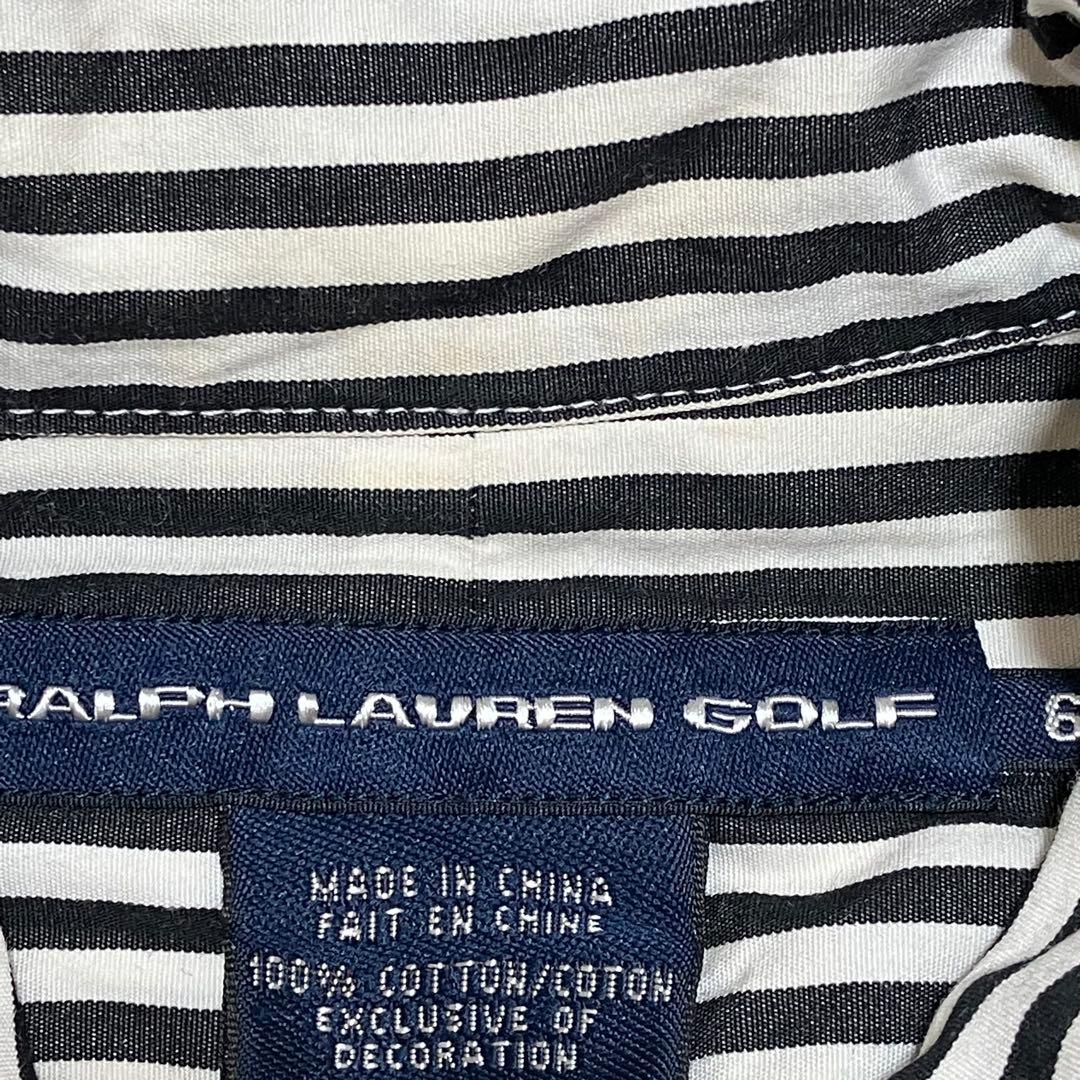 ラルフローレン ゴルフ ストライプ ワンピース チュニック ビッグポニー L