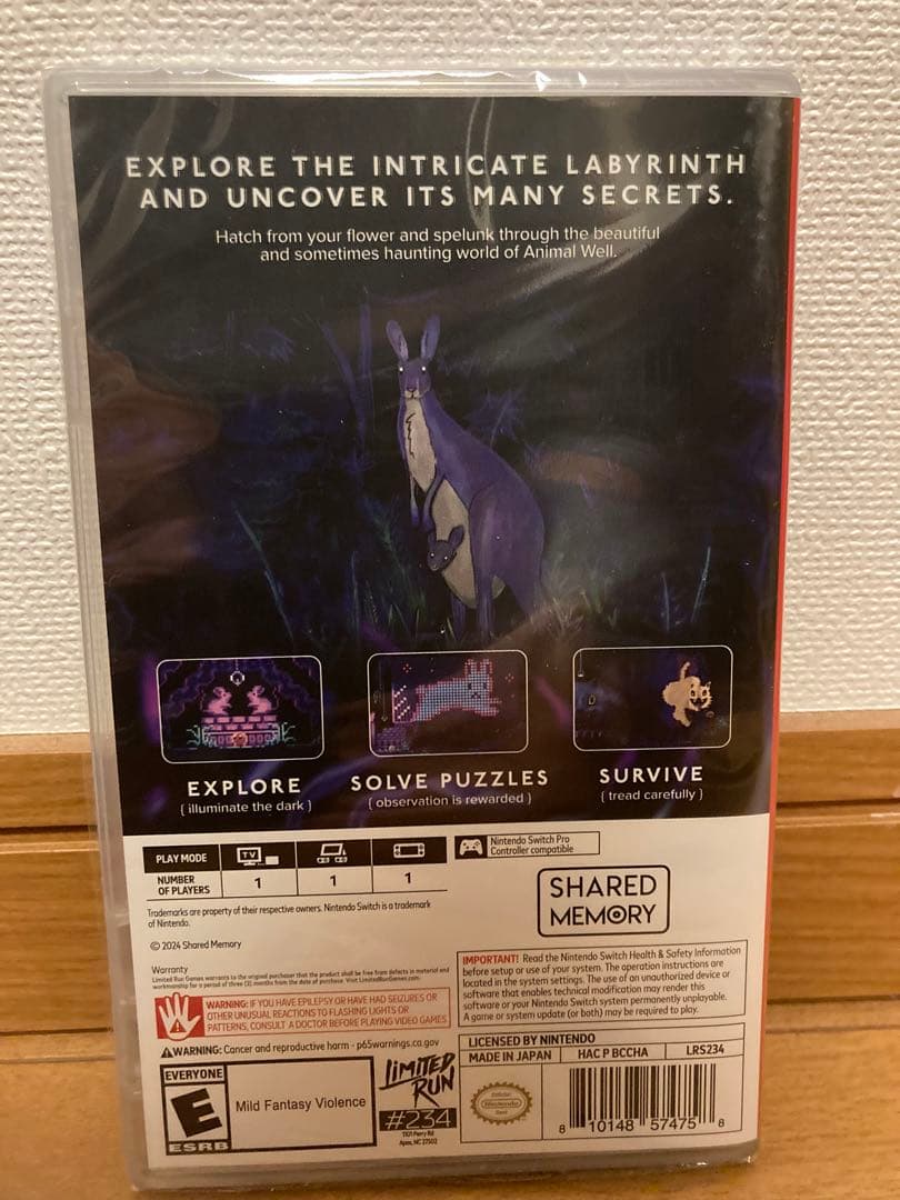 Nintendo Switch Animal Well Switch