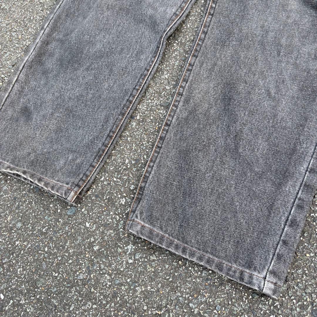 80s Lee 201 先染め ブラックデニムパンツ USA製 W31