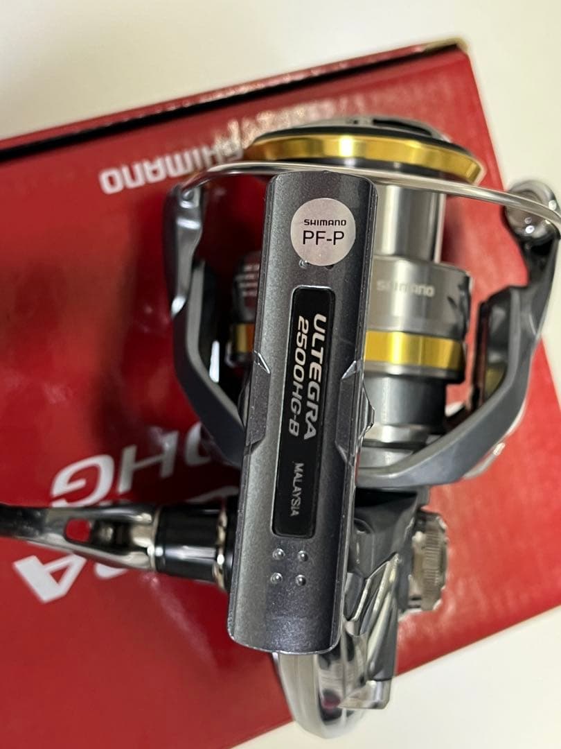 【美品・カスタム】シマノ 17 アルテグラ 2500HG HEIGHTENノブ付