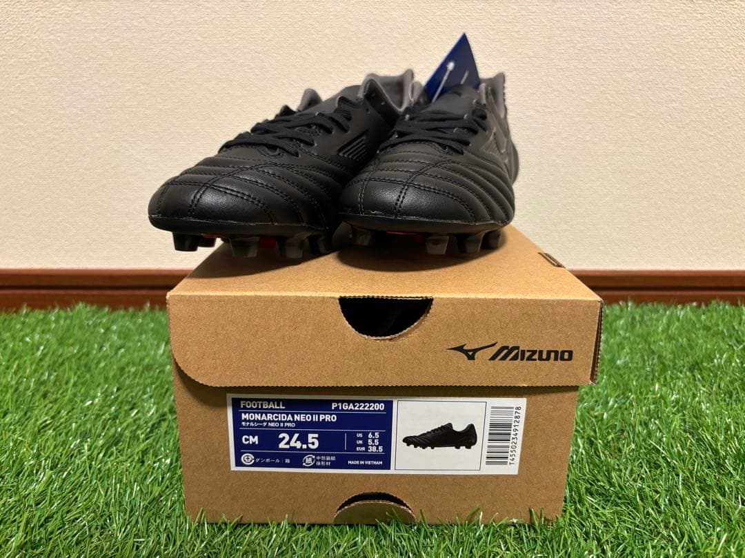 モナルシーダネオ　　ブラック　24.5