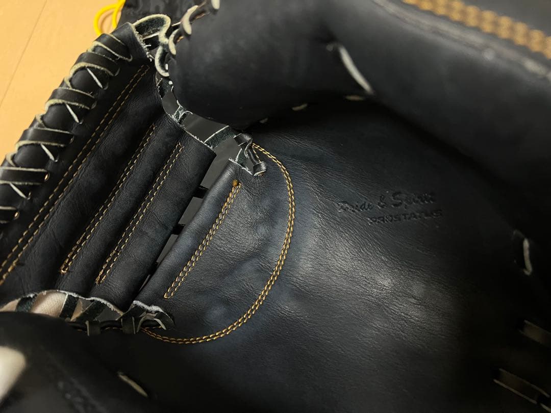 【美品】ZETT プロステイタス 軟式キャッチャーミット 小林型